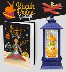 Küçük Prens Günlüğü ve Gece Lambası Kar Küresi