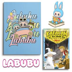 Labubu Summerday Defter ve Kafacan Sır Açıl Sandık Açıl