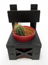 Lora Sandalye Siyah Çiçeklik HK0214-0002