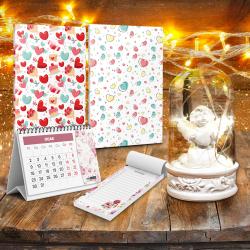 Melek Teraryum Seti - 2li Defter - Takvim - Bloknot