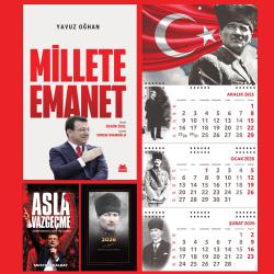 Millete Emanet ve Asla Vazgeçme - Komutan Ajanda - Ayyıldız Duvar Takvimi