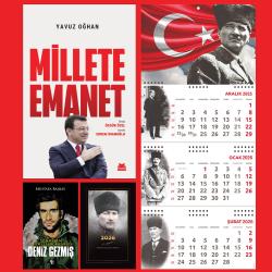 Millete Emanet ve Bitmeyen Deniz Gezmiş - Komutan Ajanda - Ayyıldız Duvar Takvimi