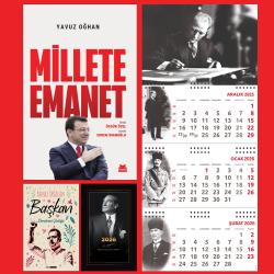 Millete Emanet ve Yalnız Değilsin Başkan - İstikbal Ajanda - İmza Duvar Takvimi
