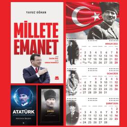 Millete Emanet ve Yüzyılların Lideri Atatürk - Komutan Ajanda - Ayyıldız Duvar Takvimi