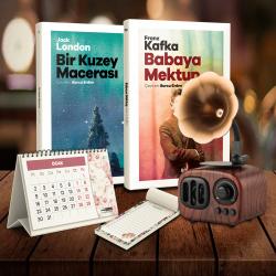 Müzik Kutulu Hediye Seti -  2li Dünya Klasiği - Takvim - Bloknot