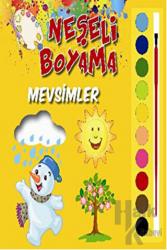 Neşeli Boyama - Mevsimler (Ciltli)