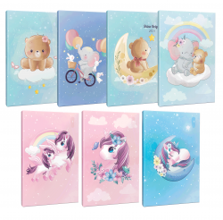 Rüyalar Alemi 7li 64 Sayfa Çizgili Okul Defteri Seti -5