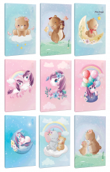 Rüyalar Alemi 9lu 64 Sayfa Çizgili Okul Defteri Seti -2