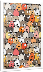 Şaşkın Kulaklar 64 Sayfa Çizgili Okul Defteri