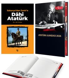 Sakaryadan İzmire Mustafa Kemal - Ali Güler ve 2026 Atatürk Ciltli Ajanda