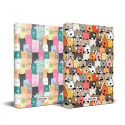 Kedi Temalı Planlama Defteri Seti - Sevimli Kulaklar ve Şaşkın Kulaklar