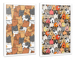 Sivri Kulaklar 2li 64 Sayfa Çizgili Okul Defteri Seti -5