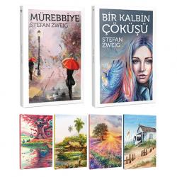 Stefan Zweig 2 Kitap Bir Arada ve 4 Defter -5