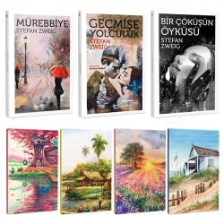 Stefan Zweig 3 Kitap Bir Arada ve 4 Defter -3