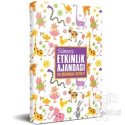 Süresiz Etkinlik Planlama Defteri - Sevimli Hayvanlar
