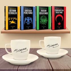 Türkün Tarihi Hediye Seti - İmza Fincan