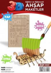 Viking Gemisi Ahşap Maket HK1019