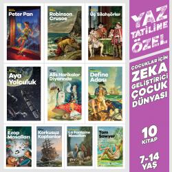 Yaz'a Özel Zeka Geliştirici Çocuk Dünyası - 10 Kitap