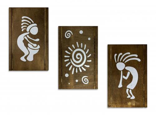 Kokopelli 3'lü Uzun Tablo , Seri 1