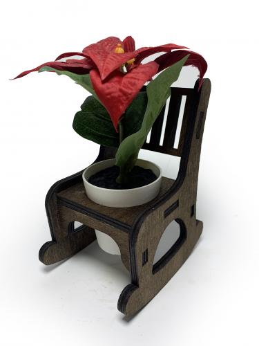 Lora Sallanan Sandalyeli Çiçeklik - Halkkitabevi