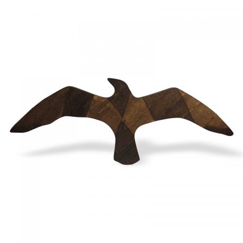 Ahşap Duvar Süsü Martı