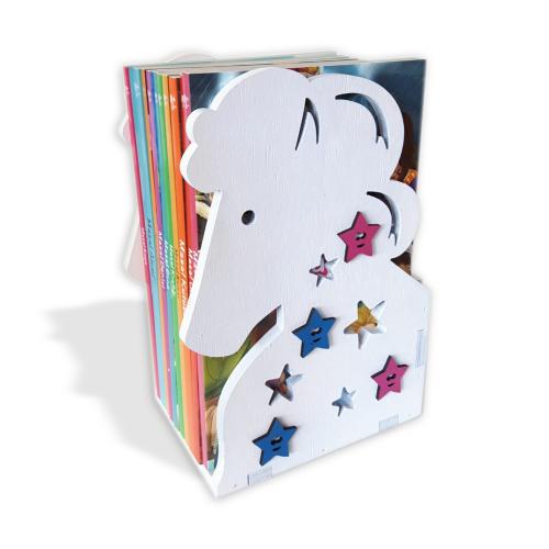 At Desenli Ahşap Kütüphane - Halkkitabevi