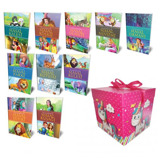 10 Masal ve Pembe Hediye Kutusu -2