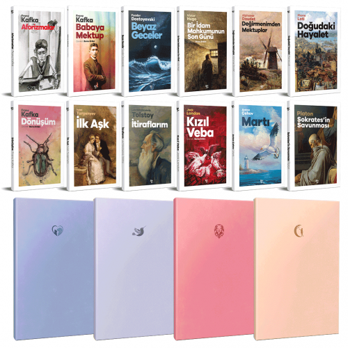 12 Dünya Klasiği 4 Defter Set 2