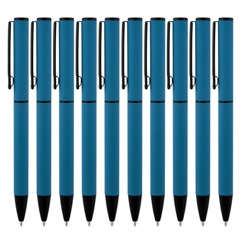 Onlu Metal Tükenmez Kalem Rubber Gövde - Akdeniz 1023-T