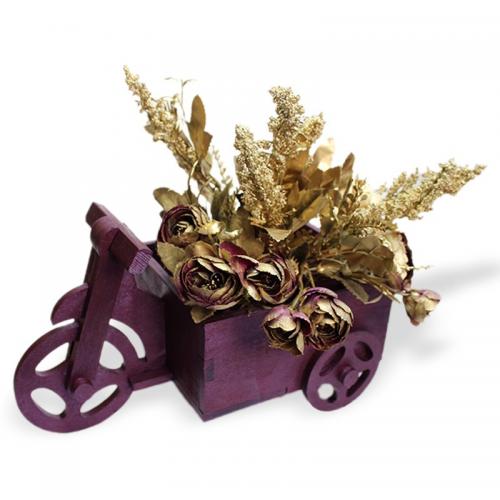 Büyük Bisiklet Çiçeklik Mürdüm - Halkkitabevi