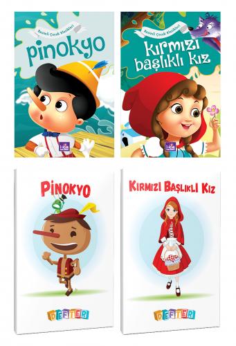 2 Renkli Dünya Masalı ve 2 Masal Karakteri Temalı 64 Sayfa 13,5x19,5 O