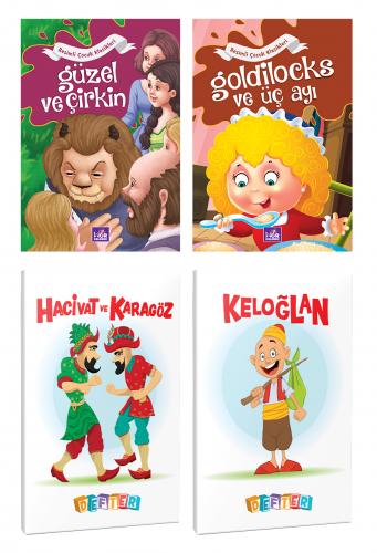 2 Renkli Dünya Masalı ve 2 Masal Karakteri Temalı 64 Sayfa 13,5x19,5 O