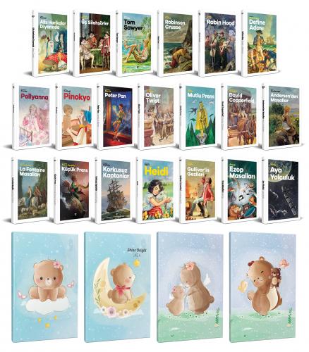 20 Dünya Çocuk Klasiği ve 4 Çizgili Defter