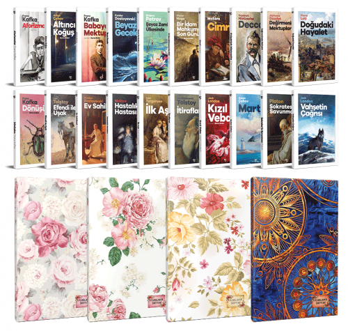 20 Klasik ve 4'lü 64 Sayfa Planlama Defteri Set 1