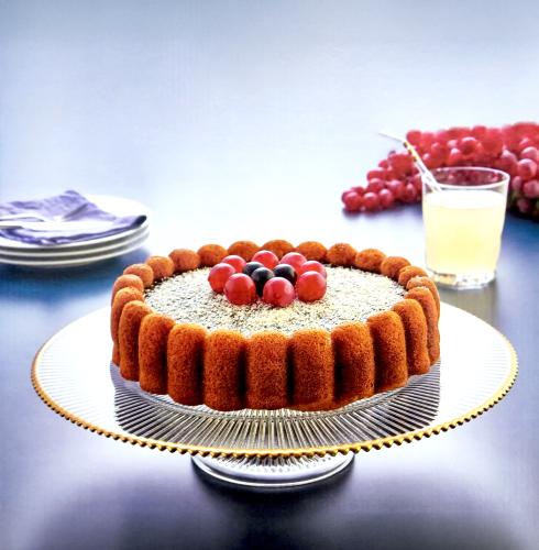 Ayaklı Pasta Kek Standı , Sunumluk, Peynir Tabağı 33 Cm