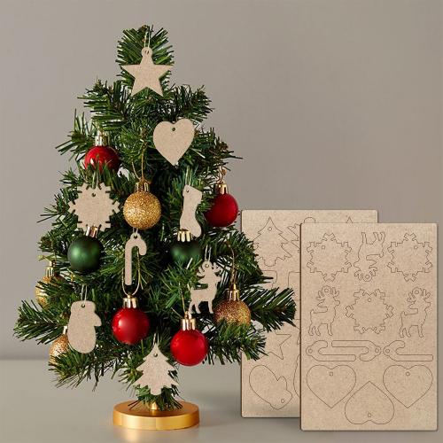 2D Boyanabilir Yılbaşı Süsleri - Halkkitabevi