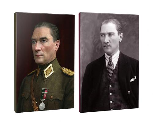 2li Atatürk- Çizgili Okul Defteri Seti 64 Sayfa 13,5x19,5cm -6  - Halk