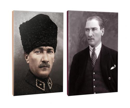 2li Atatürk- Çizgili Okul Defteri Seti 64 Sayfa 13,5x19,5cm -8  - Halk