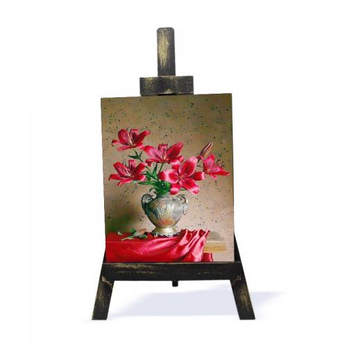 Ahşap Şövalyeli Resim ,Küçük Boy Model 4 - Halkkitabevi