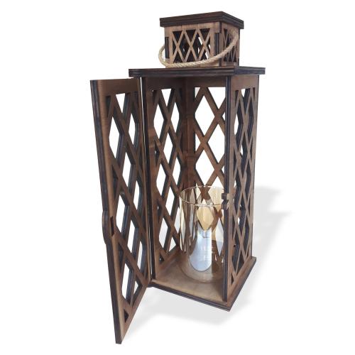 Athena Ahşap Fener, Büyük Boy - Halkkitabevi