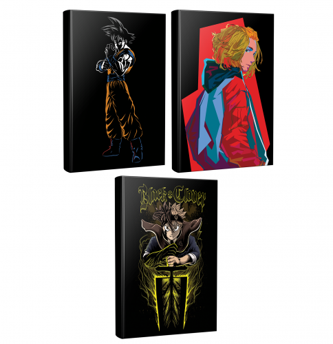 3 Defter Black Clover - Tokyo Revengers - Goku