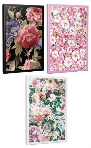 3'lü Çizgili Okul Defteri Seti -Retro-Pembe Hayaller-Nostalji - Halkki