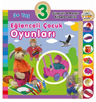 3+ Yaş Eğlenceli Çocuk Oyunları (Ciltli)