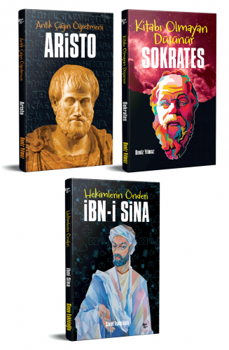 Dünyayı Değiştiren İnsanlar 3 Kitap Aristo-Sokrates-İbni Sina