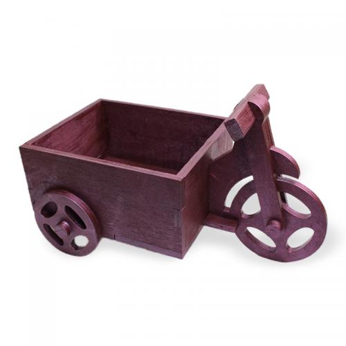 Büyük Bisiklet Çiçeklik Mürdüm