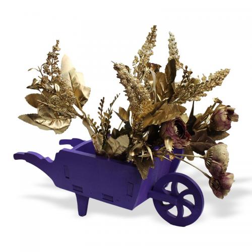 El Arabası Çiçeklik , Mor - Halkkitabevi