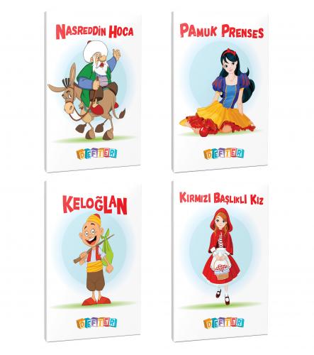 4'lü 64 Sayfa 13,5x19,5 Okul Defteri Seti 3 - Halkkitabevi