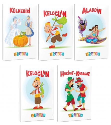 5'li 64 Sayfa 13,5x19,5 Okul Defteri Seti 8 - Halkkitabevi