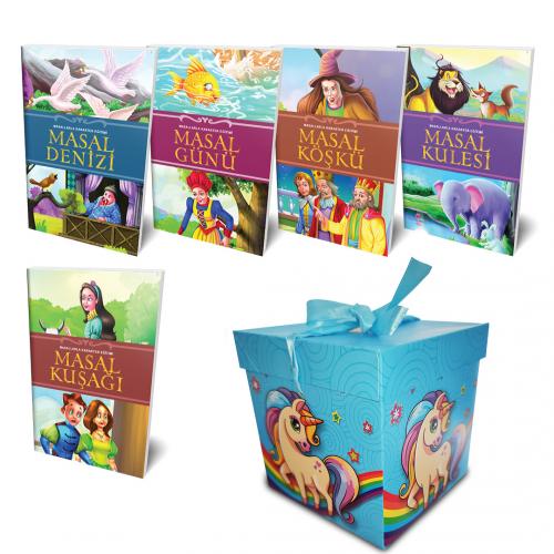5 Masal ve Mavi Hediye Kutusu - Halkkitabevi