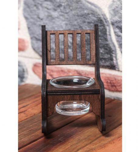 Lora Sallanan Sandalye T-Lıght Cam Mumluk - Halkkitabevi